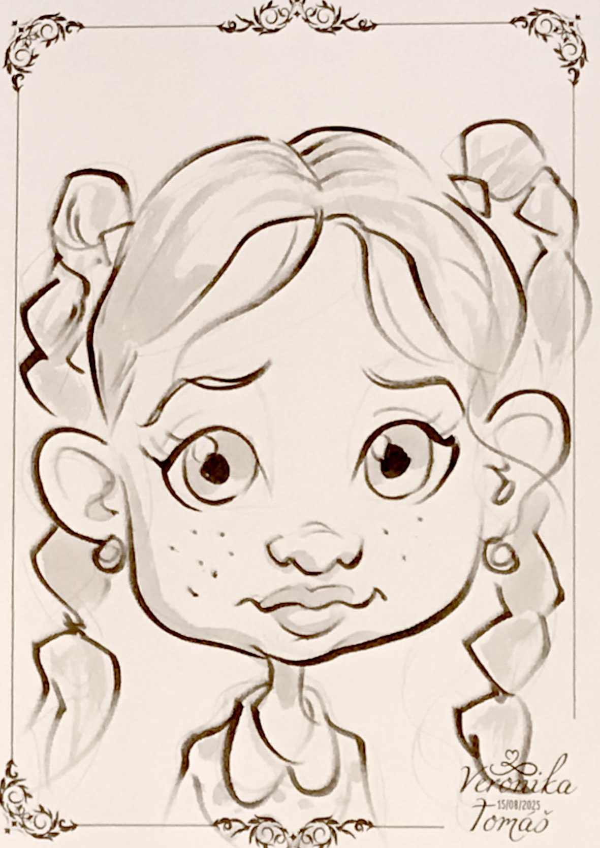 karikatura na svatbu